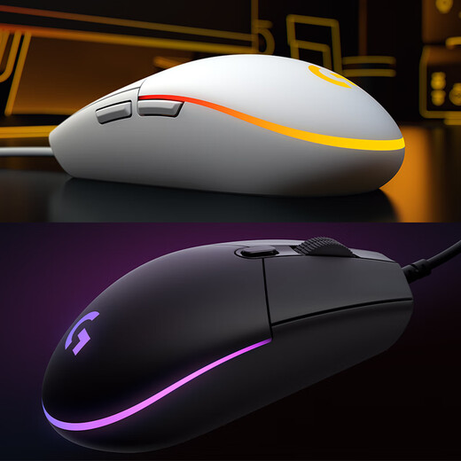 罗技（Logitech）K835机械键盘 G102二代游戏鼠标有线鼠标电竞流光灯效吃鸡鼠标轻量化小手鼠标 K835青轴+红白键帽+G102黑+防滑贴+鼠标垫
