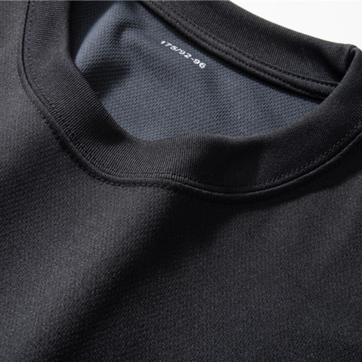 Shangranle (Shangranle) Traje de manga corto hombres y mujeres pantalones cortos de manga corta Uniforme de secado rápido Camiseta de cuello redondo de secado rápido