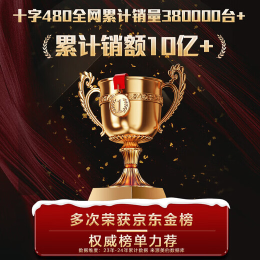 Midea refrigerator double-door multi-door 480L double-door cross-door four-door dual frequency conversion first-class energy efficiency large capacity air-cooled frost-free smart refrigerator PT odor-free national subsidy 15% BCD-480WSPZM(E)