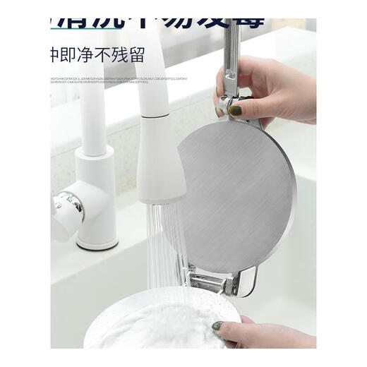 Jingsheng Pressed Dumpling Wraps for Household Dumpling Making New Stainless Steel Pressing Machine Special Tool for Small Bun Dough Large Pressing Generation 3 - Aluminum Alloy True Color 16cm-21cm