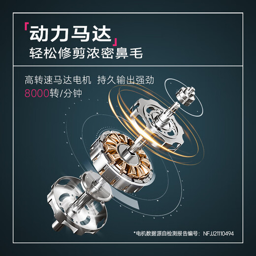 Beici H3 Electric Nose Hair Trimmer Rechargeable Shaver Men's Nose Cleaner Shaving Nose Hair Gift Birthday Gift Type-C Rechargeable