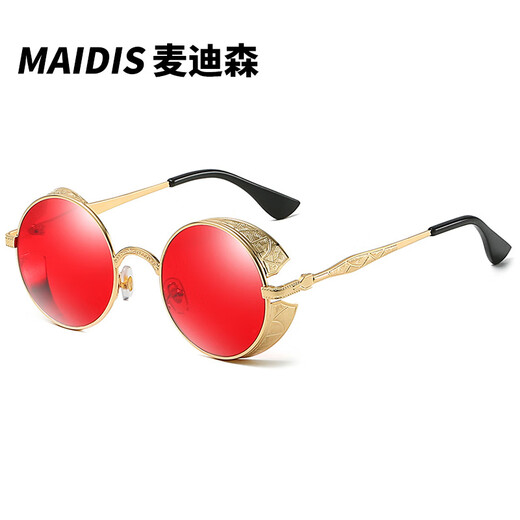 Jet 885 Lunettes de soleil steampunk rétro européennes et américaines