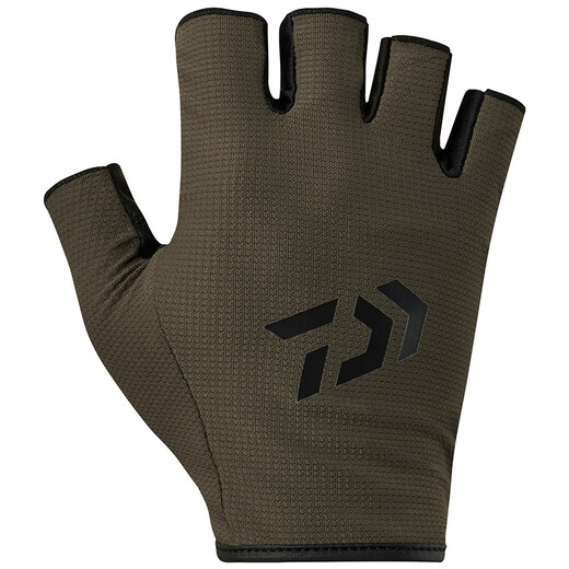 DAIWA 25 spring and summer DG-6425/6525 sweat-absorbent and quick-drying fishing gloves fingerless gloves DG-6525 exposed 5 fingers blue XL
