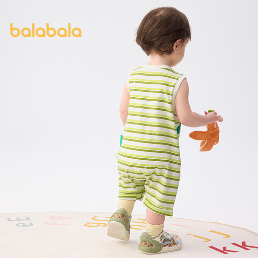 
Balabala baby onesie men and girls crawling clothes 2025 summer fashion [same style in the mall] 200225120202