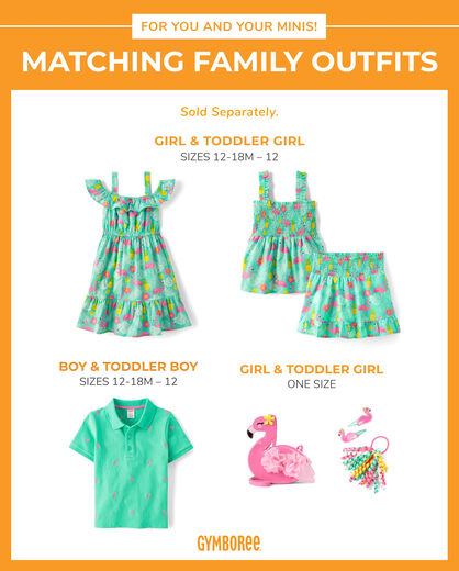 GYMBOReeGymboree Combo Tank Top for Girls and Toddlers, Flamingo Pleats, 8 Flamingo Pleats 8