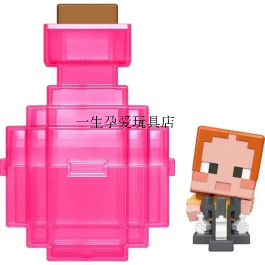 美泰（MATTEL TOY）我的世界角色收集史蒂夫模型周边珍藏人偶还原玩具场景 角色收集-Rabbits