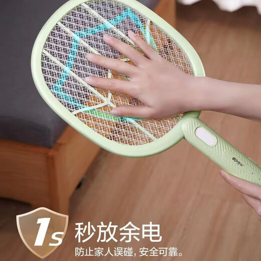 电蚊拍充电式家用强力灭蚊拍3500v电蚊拍充电式家用强力可拆 康铭3887电蚊拍