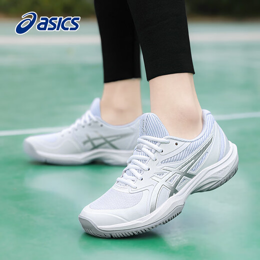 ASICS tennis shoes women's GAME FF official flagship autumn mesh breathable lightweight cushioning professional sports shoes 1042A281-101 42.5