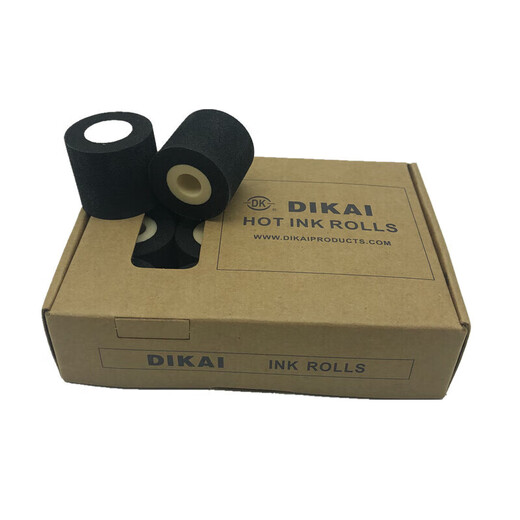 Dikai 833 Высокотемпературные чернильные колеса 36*32 мм36*4036*35 Маркировка Машина Сплошное колесо горячих чернил Dikai DK833 Высокотемпературные чернила 36*16 мм одна коробка