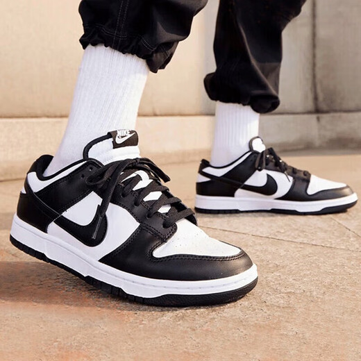 Nike (Nike) Chaussures masculines grandes chaussures vierges chaussures de couple 25 Nouvelles chaussures de sport de dunk de saut, chaussures décontractées basses légères résistantes aux femmes DD1391-100 / Taille pour femmes CW1590-100 42,5 taille masculine