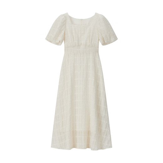 Vanciman Robe française haut de gamme pour femmes 2025 Été Nouveau style marge de taille collat