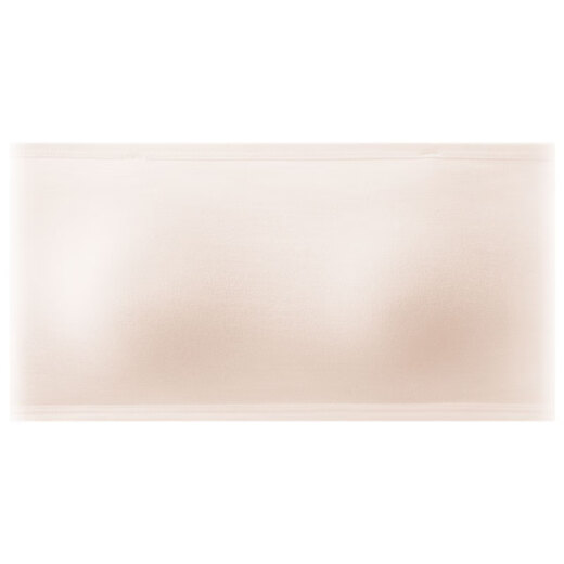 美·雅·挺无肩带抹胸内衣女学生少女童防内搭隐形防滑裹胸罩舞蹈生专用 肤色+白色 均码 （建议70-100斤）