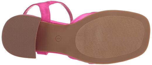 Steve Madden Girls' Shoes Unisex Children's Tango High Heel Sandals, Pink Pink 4 Big Kid