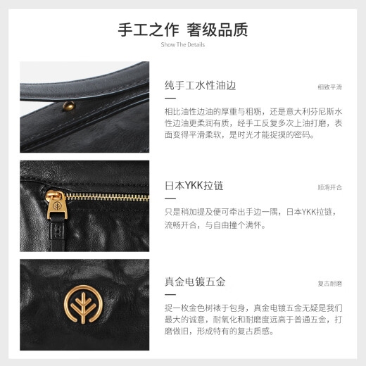 BAGTREE【明星同款】包包树奶盒包植鞣牛皮新款轻奢品牌单肩斜挎Hobo女包 皎月白-小号【双磁吸款】 高级小众