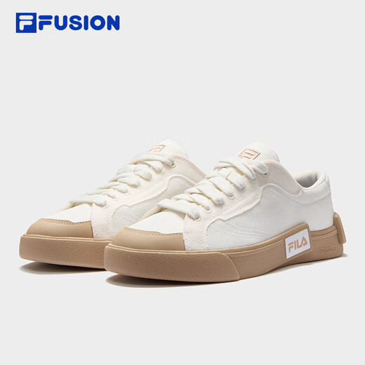 FILA FUSION斐乐官方潮牌男鞋POP滑板生活鞋2025夏季休闲鞋帆布鞋