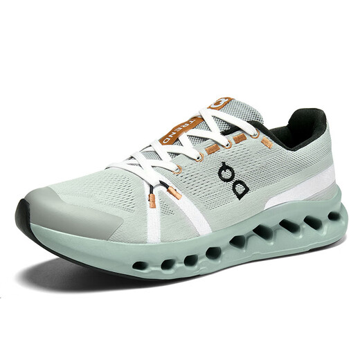 [Mismo modelo para grandes marcas] zapatos para hombres transpirables, ultraligeras que absorben los sports y los zapatos informales de los deportes resistentes al desgaste y los cómodos zapatos de carrera al aire libre JD9922 Green-Green 42