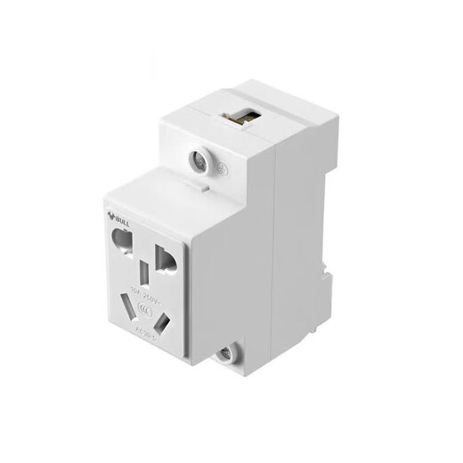BULL modular rail socket 5-hole socket LAC30-510 snap-on design rail-mounted 250V 10A