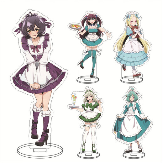 Acrylic ornaments are looking forward to becoming a magical girl maid acrylic big stand desk ornaments two-dimensional acrylic style. They look forward to becoming a magical girl style 6167