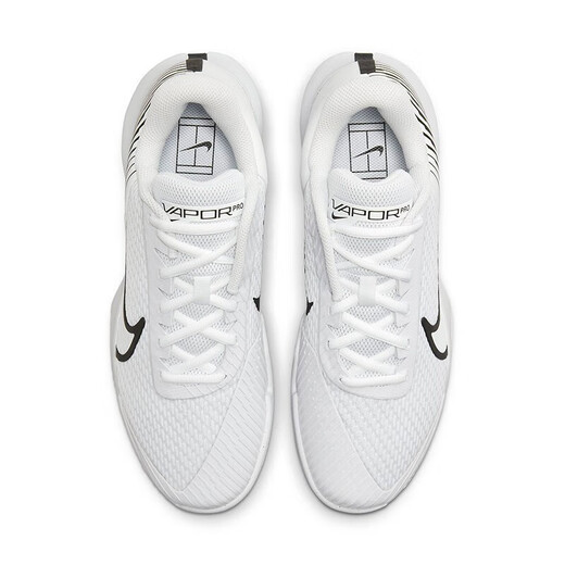 
NIKE Nike ZOOM VAPOR PRO men and women hard court tennis shoes competition sneakers barefoot Australian Open Spring New Model [Men's Model] DR6191-101 White and Black 40 (please contact customer service)