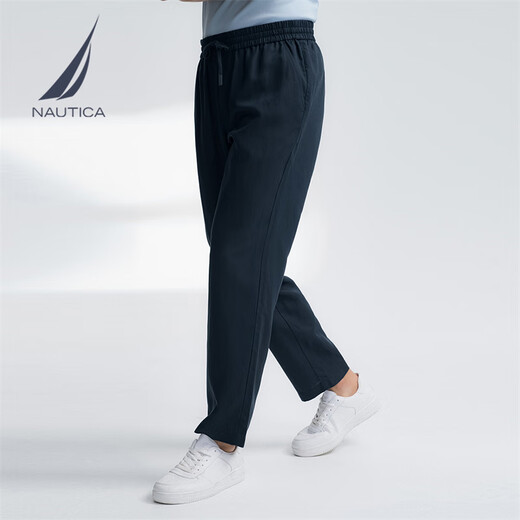 
NAUTICA [Big Promotional Product] Men's 25 Spring and Summer New Tennis Line Casual Pants Men's PO5212 Navy Blue 4NV L