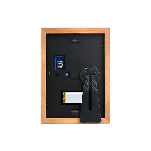 Waveshare 7.3-inch E6 full-color electronic ink screen paper solid wood photo frame calendar album can be refreshed regularly ultra-long standby 800 480 resolution PhotoPainter (B)