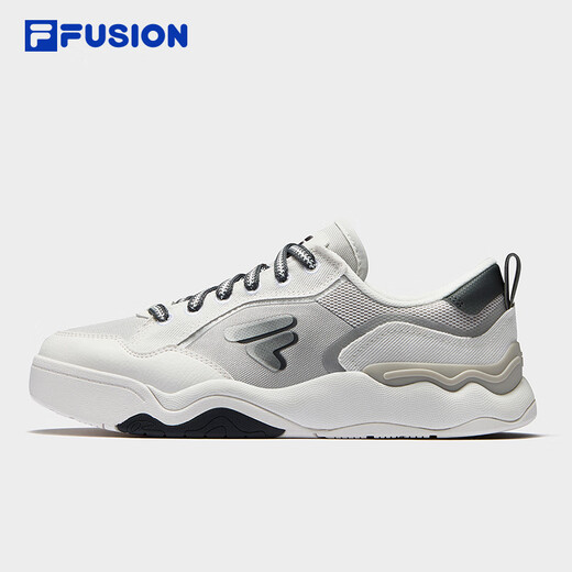 Chaussures pour hommes Fusion Fusion, chaussures de vie de skateboard, 2025 Nouvelles chaussures de coup de pied, chaussures en toile à 2 génération, blancs, blanc / antarctique gris-bc 41