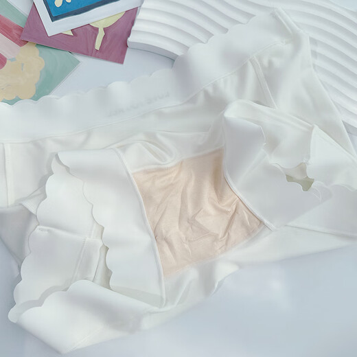 UHFR 3895 Traaceless Mid-T-Waist Boxer Unterwäsche für Frauen mit drei Punkten in der eng anliegenden Sommer-Basis Anti-Exposation-Sicherheitshose Schwarzes One Size 100-130jin [Jin entspricht 0,5 kg]