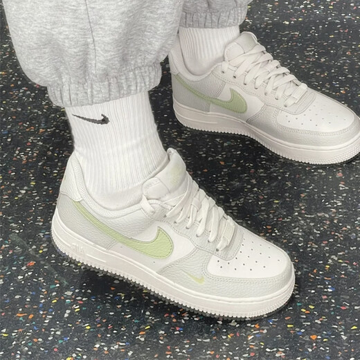 Nike (NIKE) Nike men's shoes and women's shoes Air Force 1 Low white and green couple's low top shoes IB3881-001 IB3881-001 41