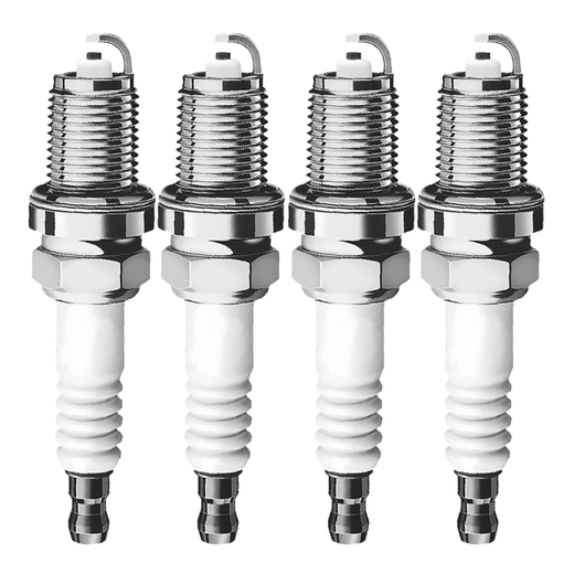 Convient pour les bougies d'allumage à double iridium de Peugeot 307 308 408 508L 2008 3008 4008 5008 301 4 packs [y compris la clé de remplacement] Peugeot 408 / 2014-2018 Modèle 1.6T