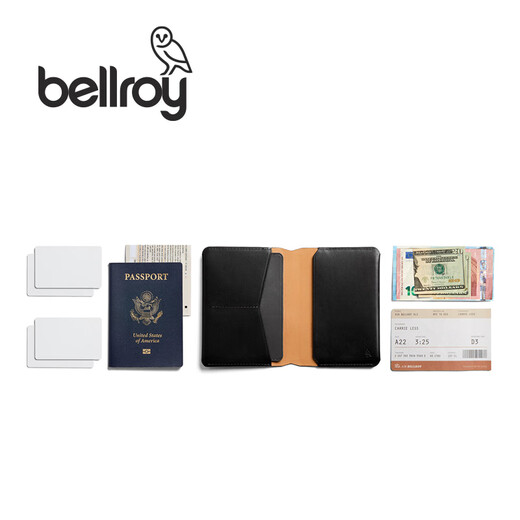 Bellroy [Neues Produkt] Australien Passport Cover Spring Frühling neuer Schutzabdeckung Pass Bag Zertifikat Packung Tinte Grau Grün