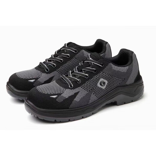 Gubang Troop Protection Shoes Construction Site Schuhe Anti-Smash, Anti-Schlupf, Anti-Wear, weiche Sohle, bequeme und leichte Arbeitsschuhe für vier Jahreszeiten GB-6624 Anti-Smash, Anti-Punty, 43