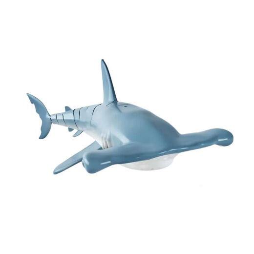 Fernbedienungshai kann Hammerhead Hai in das Wasser unter Wasser -Fernbedienungs -U -Boot Spielzeug [Gray] Fernbedienung Hammerhead Shark (Tauchen) einsteigen.