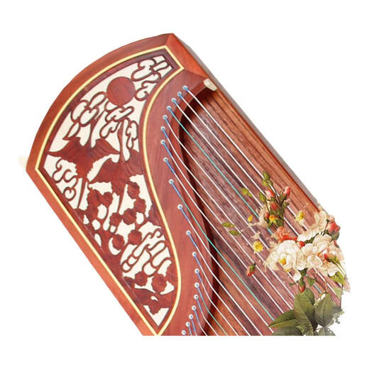 Dunhuang Brand 694DQ Guzheng Doble grúa chaoyang Examen de grado profesional Rendimiento Guzheng 694DQ Doble grúa Chaoyang Estándar original + Paquete B