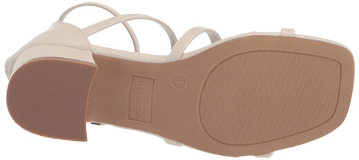 Steve Madden Girls Tarly, Bone White Bone White 5 Big Kid