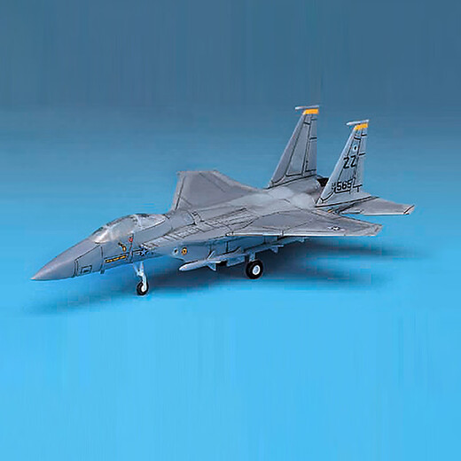 Aeronave de ensamblaje Aidemei de modelo 3G 12609 American F-15 Eagle Fighter 1/144 Eagle Fighter Model + Tool Conjunto con pegamento