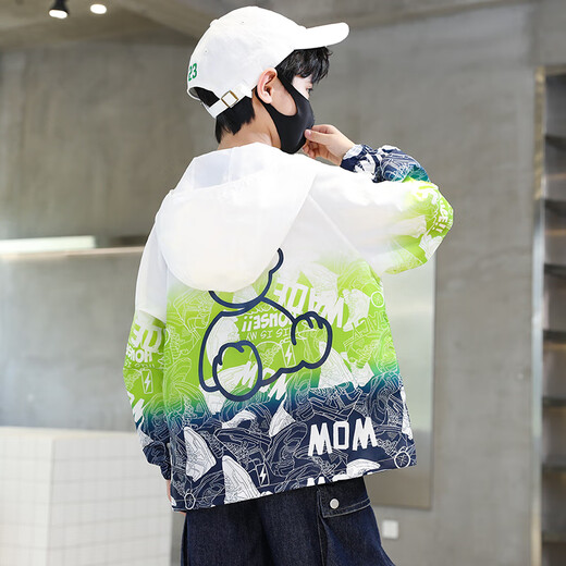 Kinderbekleidung Jungen Sommer Sonnenschutz Jacke 2025 Neue Kinder Sommertäglich
