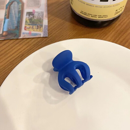 固定神器防塌发夹女后脑勺发卡感鲨鱼夹发饰南瓜夹 9471C黑色磨砂抓夹大号