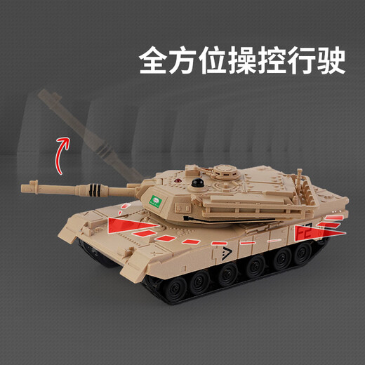 Xiaofeiju Flying Orange Internet Celebrity Mini Remote Control Remote Tank Simulario Doble Battle Life Modelo Military Military-Child Interactive Toy Mini control remoto Castador Tank [Camuflage Green]