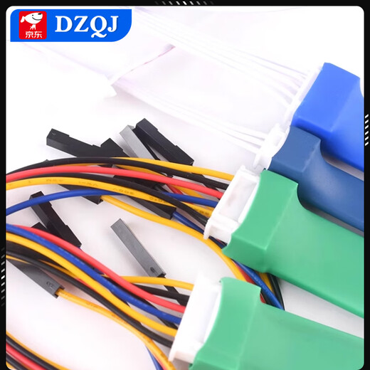 2.54mm 2.0mm program burning test pin spring needle probe STC STM32 ARM microcontroller programming 2.0 pitch 8p diamond head probe with xh2.54 terminal line