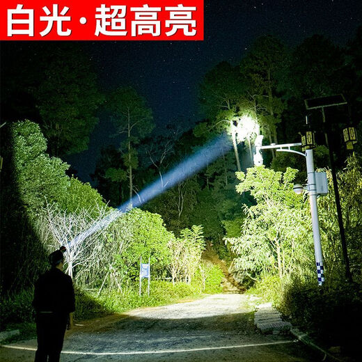 轻享奢大功率户外头灯强光超亮充电超长续航赶海专用抓钓鱼头戴式手电筒 新款VT9215黄光/续航12H/可感应
