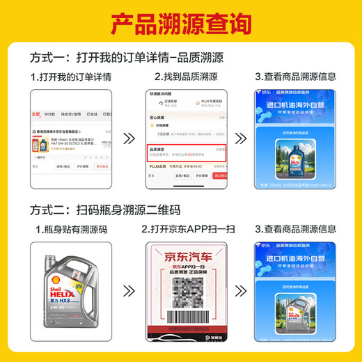 Shell (Shell) fully synthetic engine oil Heineken HX8 5W-40 API SP A3/B4 level 4L gray shell maintenance imported from Hong Kong