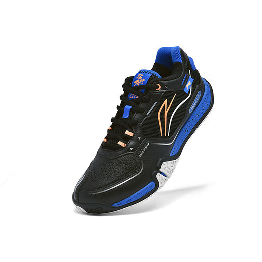 Li Ning (LI-NING) Badminton Shoes Competition Shoes Close to the Ground Flying 3LITE Wear Resistant Shock Absorption Comfortable Standard Last Training 25 New Style Close to the Ground Flying -LITE-Black 41