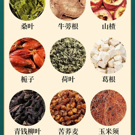 
Beijing Tongrentang Green Qian Liu Corn Shave Mulberry Leaf Tea 160g Independent Packaging Dandelion Wolfberry Small Packaging Authentic Cycle Packaging 160g 3 Boxes [Total] 120 Bags * 120 Bags