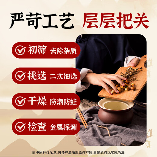 同仁堂玉米须桑叶茶青钱柳叶决明子牛蒡根陈皮泡水喝的养生茶176g