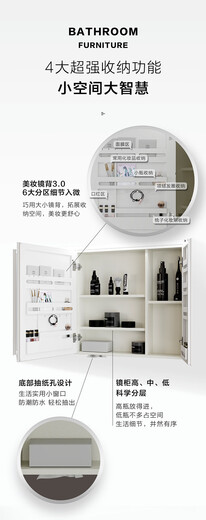 Hengjie bathroom cabinet 6210A bathroom cabinet 6210 mirror 100