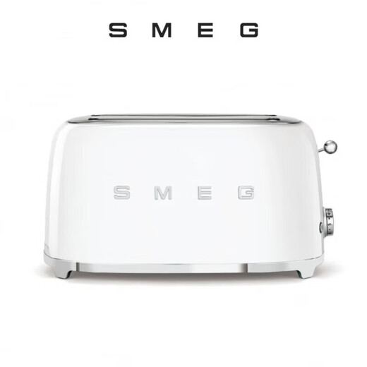 SMEG Multifunctional Retro Toaster Toaster Toaster Home Heating Breakfast Machine Pure White 4-Slice Toaster