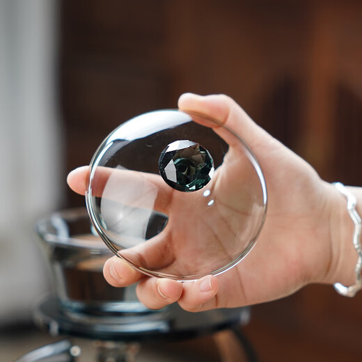 Quandu Automatic Tea Maker Glass Tea Set Lazy Automatic Magnetic Teapot Simple Kung Fu Tea Set