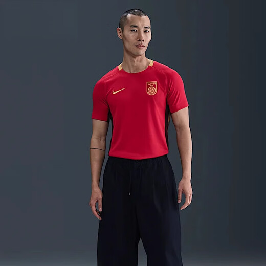 Nike (Nike) Équipe chinoise Fans à domicile Version du jeu Trainage de jeu Jersey Uniforms de football à manches courtes pour femmes Flagship officiel Authentique FZ9018-687-Light Jersey-S