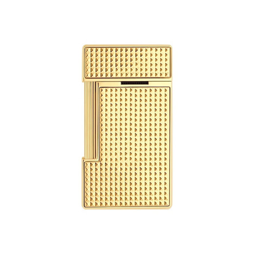 S.T.Dupont SLIMMY men's gold brass diamond lighter 28119 67.30x37.20x8.79mm