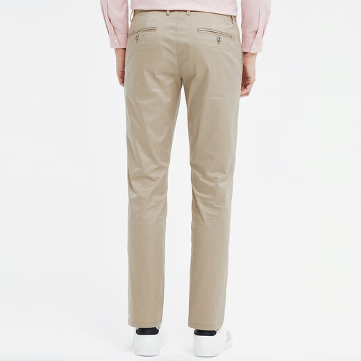 
Seven Wolf [Cleft and Cleft] Casual Pants for Men Straight Comfortable and Stretch Casual Business Fashion Men's Long Pants Men's Pants 701 (Khaki) 40